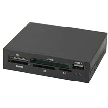3," Все в 1 USB 2,0 Expresscard Micro SD для CF памяти внутренний считыватель смарт-карт для ПК Передняя панель SDHC MMC XD TF