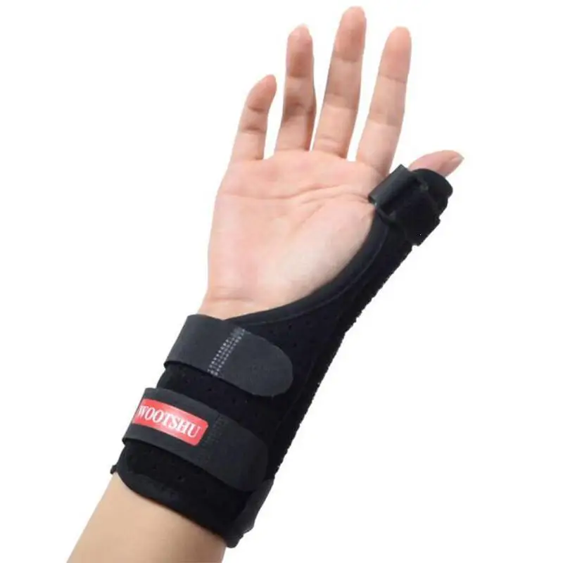 1Pc Hand Wrist Splint Sprain Brace Belt Thumbs Hand Support Braces