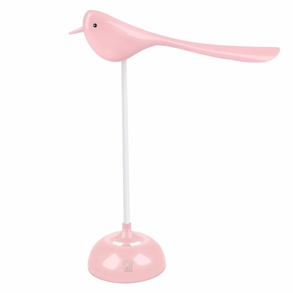 

Creative Nordic Bird Night Light Touch Table Lamp Mobile Phone Bracket Led Light USB Charging Energy Saving Eye Light