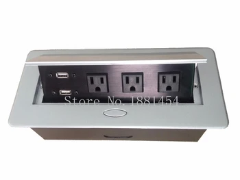 Price AV System Tomada USB Standard Top HD Fashion Sale 2018 Usb Orvibo Acrolink Cable Tabletop Desktop Socket Adapter 3*uaa Power