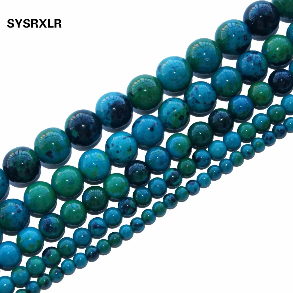 

2016 New Lapis Round Shape Natural Stone Beads For Jewelry Making Yourself Necklace Bracelet 4 / 6 / 8 / 10 / 12MM Free Delivery