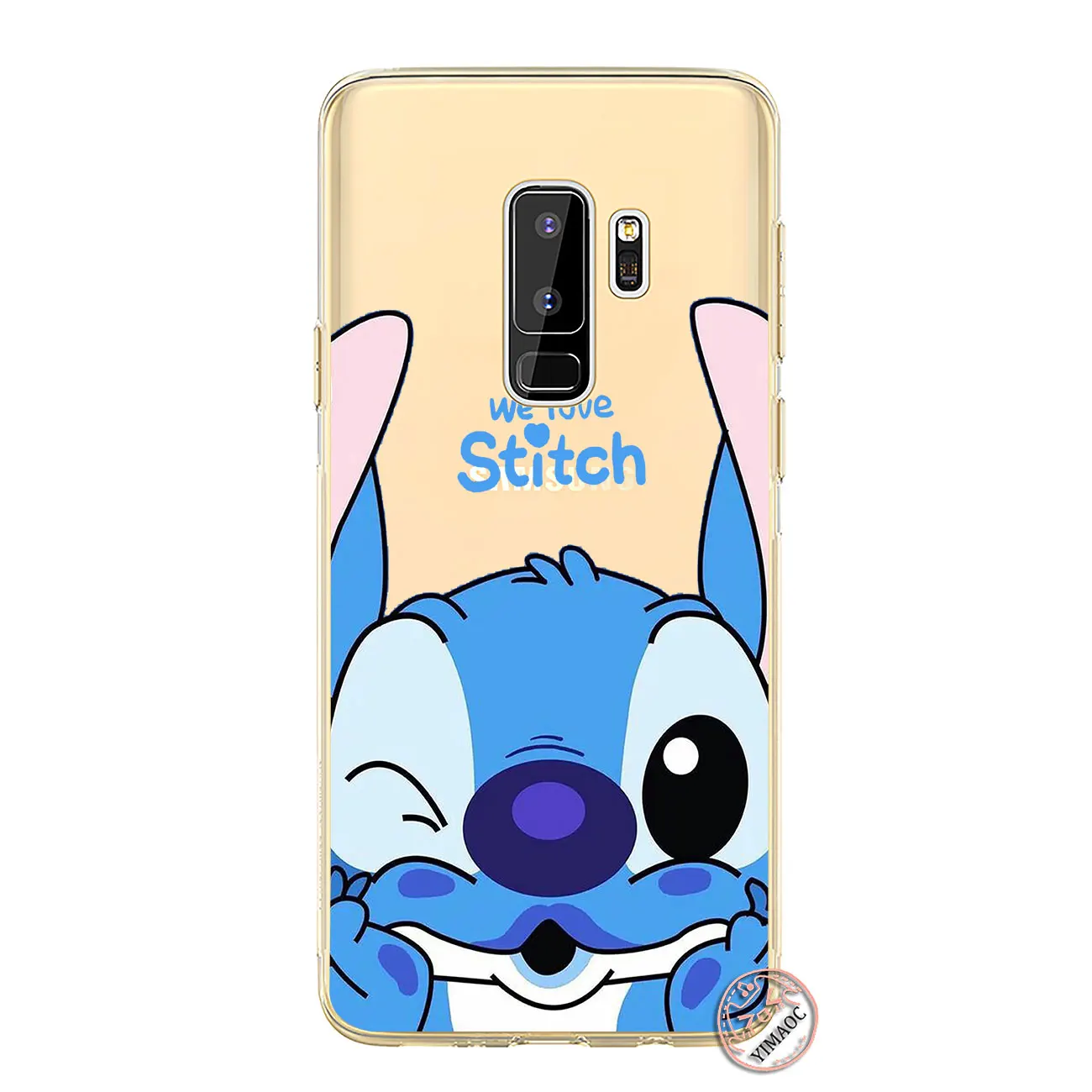 YIMAOC Lilo& Stitch Мягкий силиконовый чехол для телефона для samsung Galaxy S10e S10 S9 S8 Note 10 Plus S7 Edge прозрачный чехол - Цвет: 3