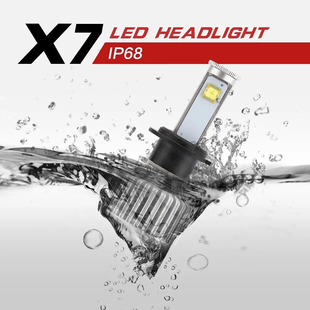 2x 80W 7200LM LED headlight Kit H13 9008 Hi//low Beams 6000K XENON White bulbs