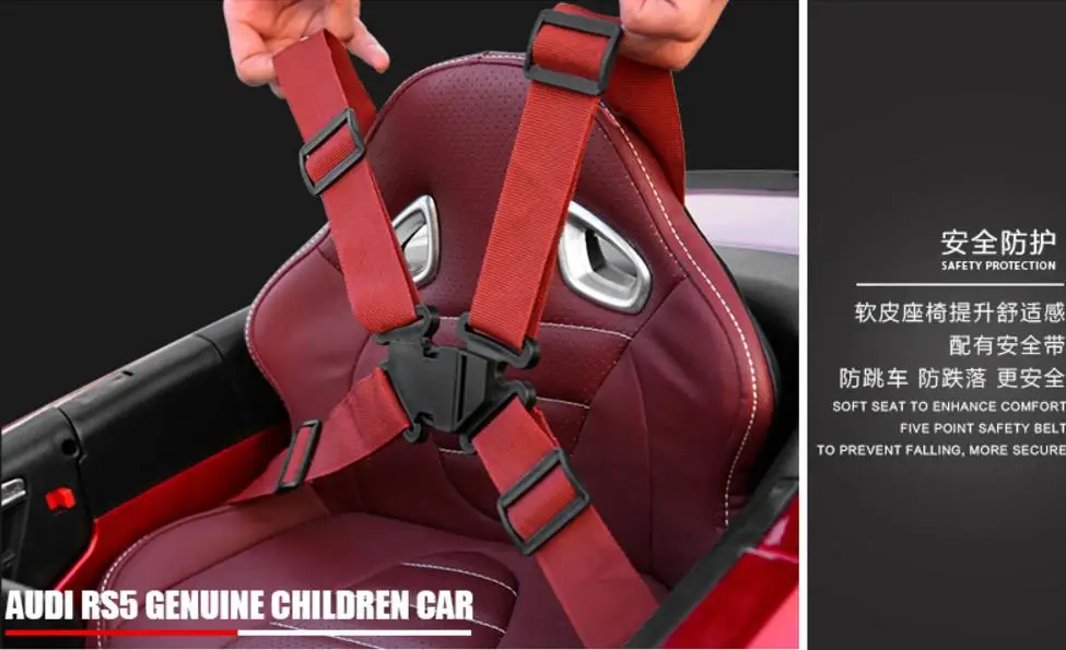 Электрический детский автомобиль с демпфирующими шинами, детский автомобиль, детская игрушка
