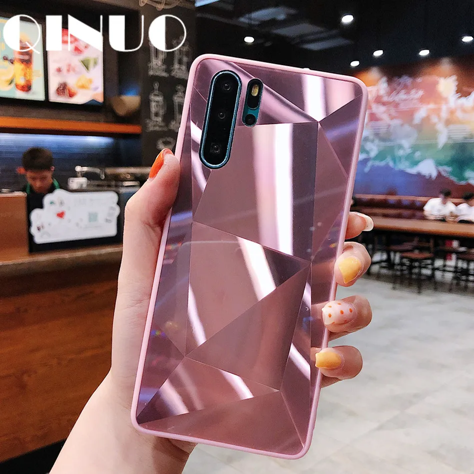 3D Стразы с блестками чехол для huawei Mate 10 20 Lite P20 P30 Nova 2 3E Лазерная Крышка Y6 Y7 2018 Y9 PSmart