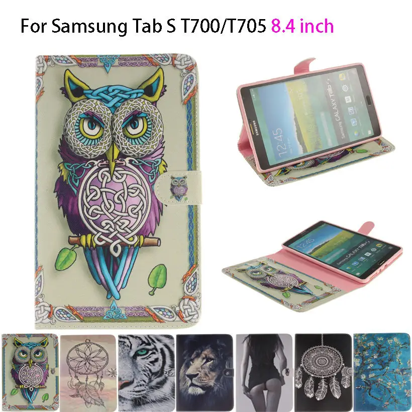 Силиконовый чехол книжка для Samsung Galaxy Tab S 8 4 T700 T705|tablet funda|for samsung galaxy tabcover tablet |