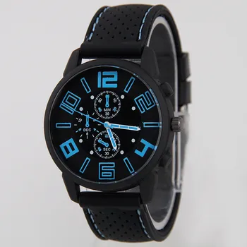 

Mens Sports Leather Watches Top Luxury Brand Military Army Male Leather Quartz Wristwatch Outdoor Man Clock Reloj masculino 2019