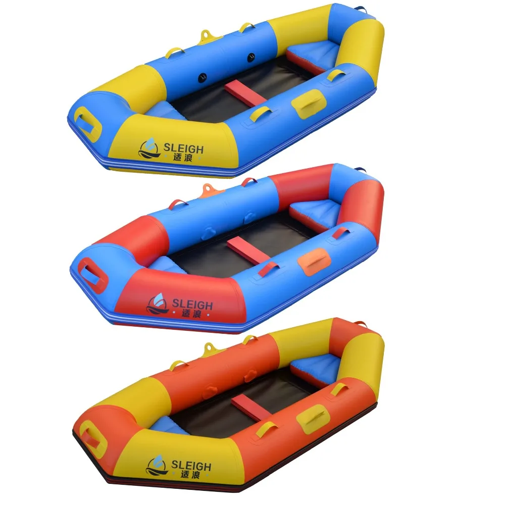 

240*120*33cm Durable folding rowing boat inflatable rowboat Drifting boat