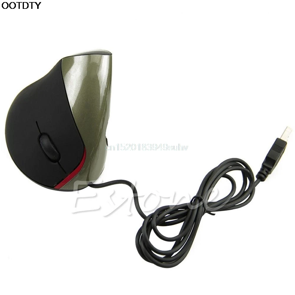 P Проводная вертикальная мышь превосходный эргономичный дизайн мыши Оптическая USB мышь для игрового компьютера ПК ноутбук Предотвращение мышь рука