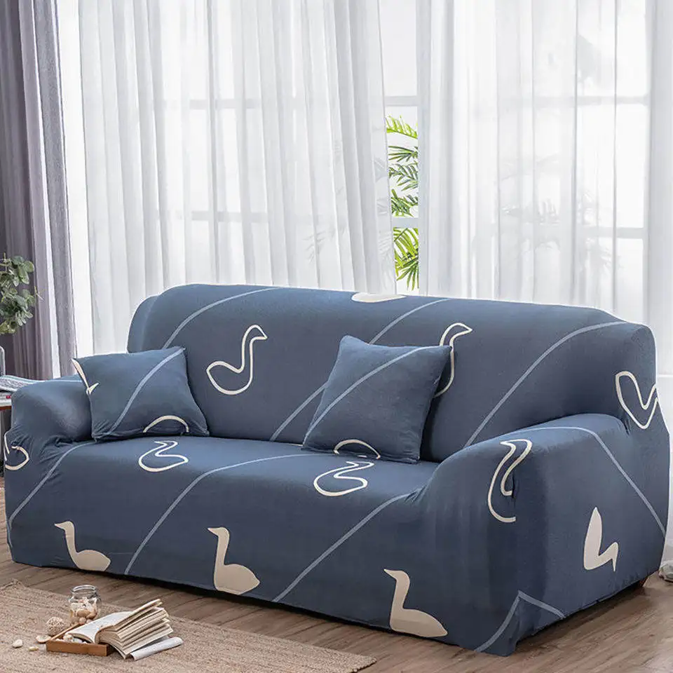 Стрейч диванные покрывала с принтами диванные покрывала для Гостиная евро чехлы для диванов Универсальный Эластичный секционный угловой диван крышка