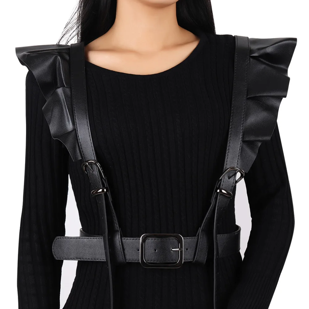 Fashion Women's Harness Body Belts Sexy High Waist Garter Belts Bonding Belts Punk Bandages Adjustable Slings from Waist to leg