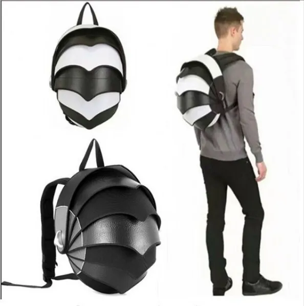 

New motorcycle backpack Helmet Bag doubles shoulder ride Knight locomotive pangolin Tail bag waterproof bag personality cool