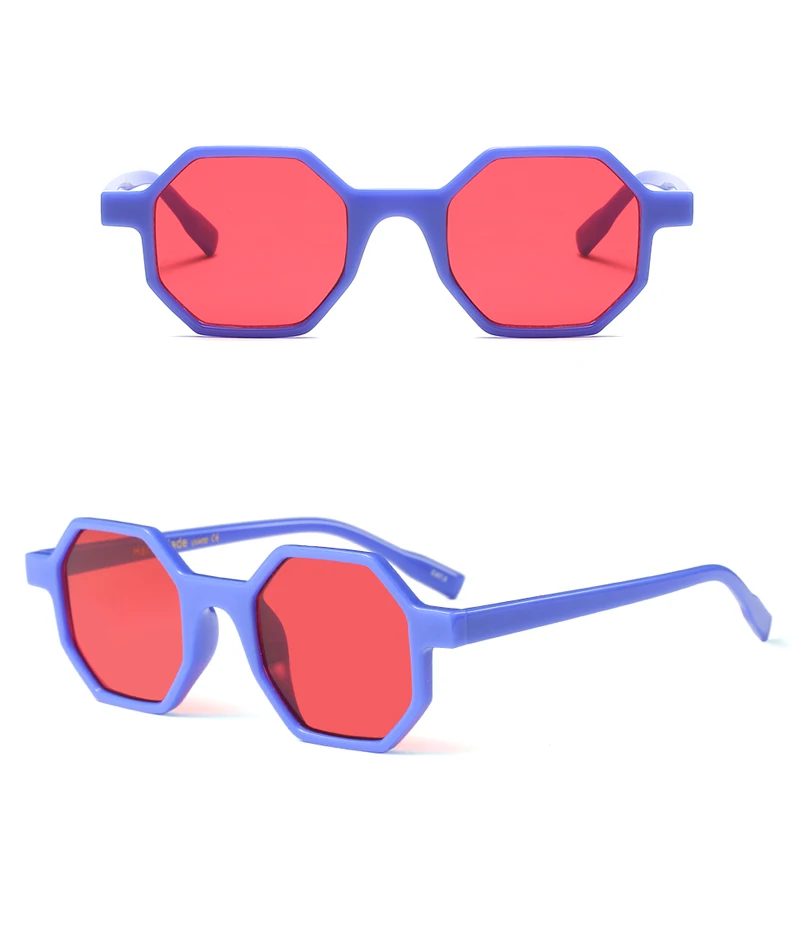 Kachawoo Восьмиугольные Солнцезащитные очки женские винтажные леопардовые оранжевые черные маленькие солнцезащитные очки для мужчин летние пляжные аксессуары
