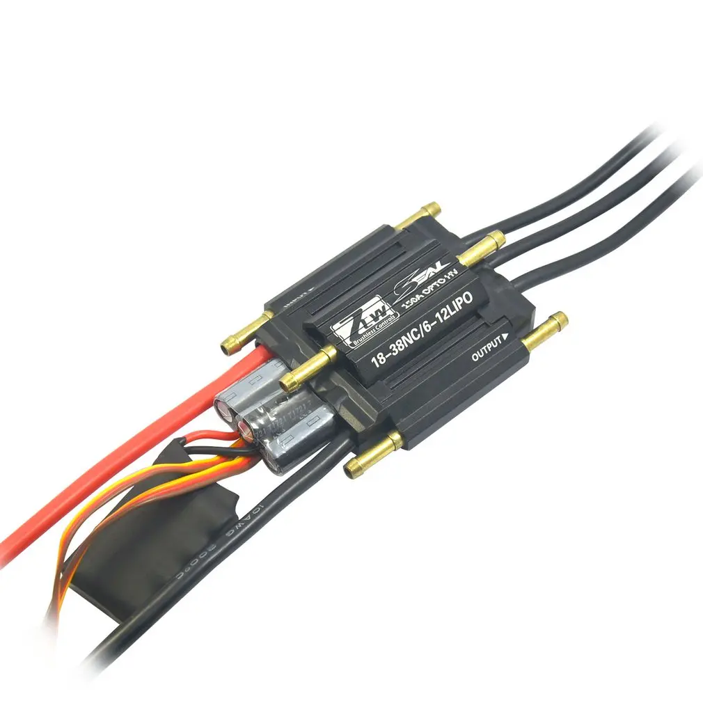 

MYSTERY 150A 6-12S Lipo 18-38 NC Seal-Series Brushless ESC Electronic Speed Controller for RC Boat Accessories