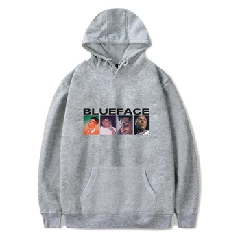 

Popularity Rapper Blue Face Hoodie Boy/Girl Spring Fall Winter High Quality Hip Hop Long Sleeve personality Hooded Sweatshirt