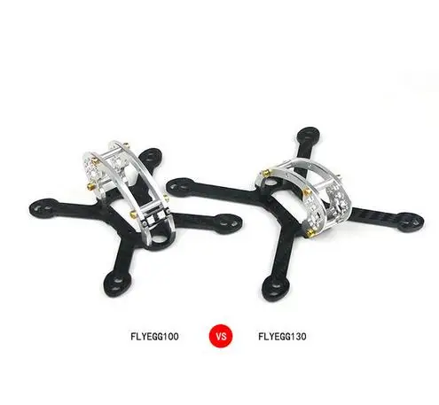 

KINGKONG FLYEGG 100mm 130mm frame 7075 aluminum frame carbon fiber Racing FPV gift propeller