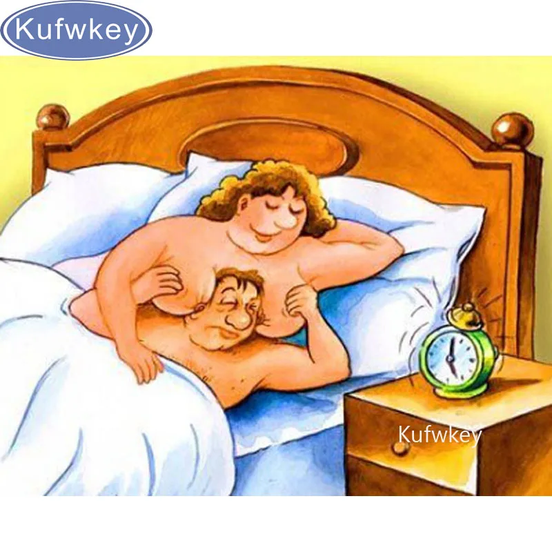 

Rhinestone painting diy 5d diamond painting nude man and wife painting full square drill painting diamond mosaic picture couples