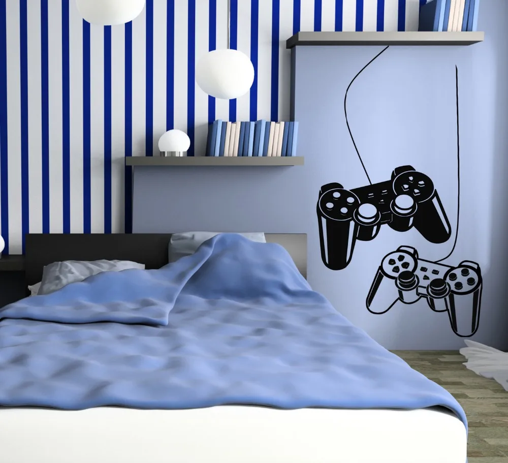 New Design Wall Decals For Gaming Gamer Play Room Vinyl Wall Stickers
