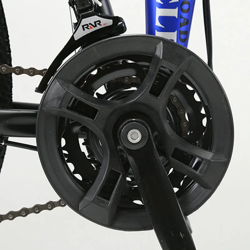 Correr leopardo plegable bicicleta de montaña 26 pulgadas acero bicicletas de 21 velocidades doble disco frenos bicicleta de carreras bicicleta BMX Bik - 4