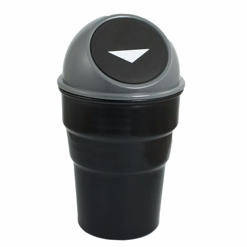 04 New Car Garbage Can 1PC 4 Colors Vehicle Trash Storage Box Auto Garbage Dust Rubbish Holder