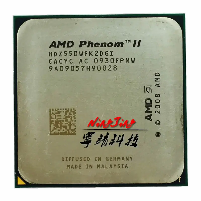 

AMD Phenom II X2 550 3.1 GHz Dual-Core CPU Processor HDZ550WFK2DGI Socket AM3