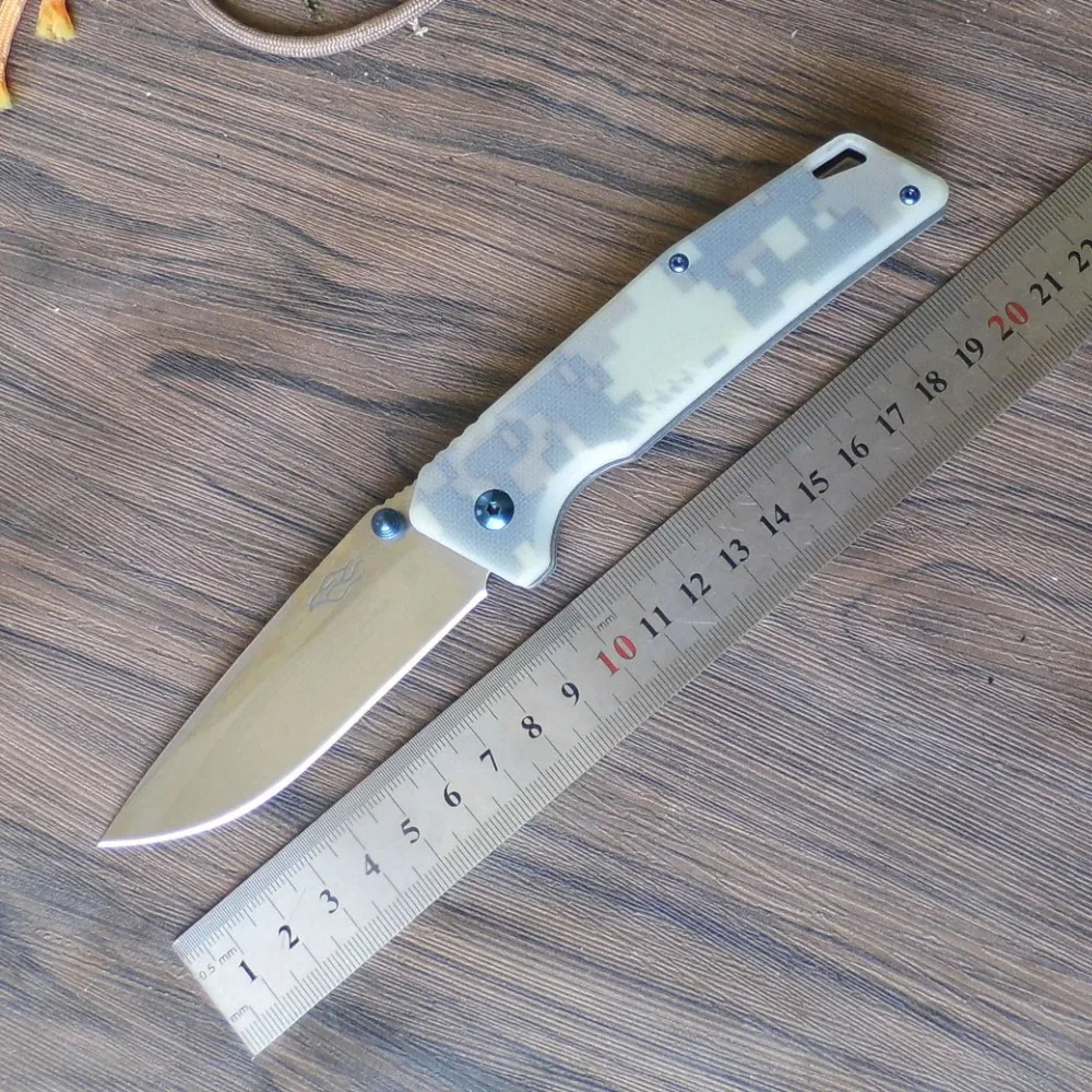 58-60HRC Ganzo FB7601 440C G10 or Carbon Fiber Handle Folding knife Survival Camping tool Pocket Knife tactical edc outdoor tool