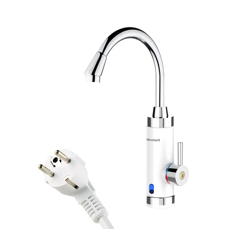 Electric Tankless Instant Hot Water Heater Faucet Bath Kitchen Heating Tap 220V