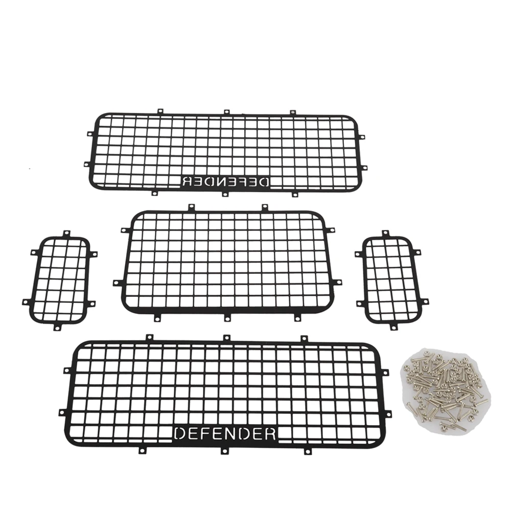 RC Crawler Metal Window Mesh Protective Nets for Traxxas TRX-4 TRX4 1/10 RC Crawler Car