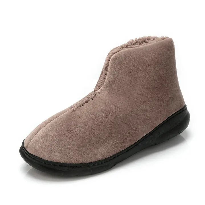 Com Forro Sapatas Tornozelo Size Dos Quente Estilo Neve Botas Do De Homens Das Sapatilhas Marrom Macio Plus Casuais Novo Impermeáveis Pele Inverno O4wWx8