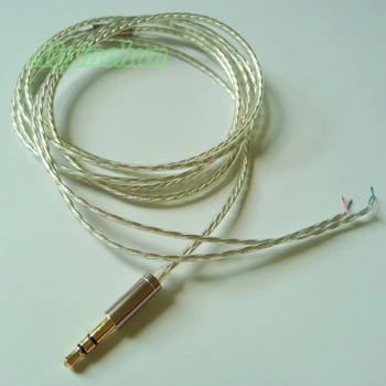 

Aipinchun 3.5mm 3-Pole Line Type Jack DIY Earphone Cable Headphone Repair Replacement OFC Wire Cord A36