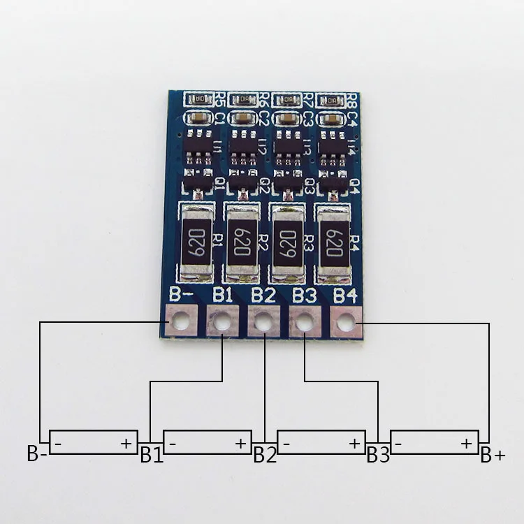 3S 4S 5S 6S 7S 8S 4,2 v функция баланса Защитная плата 66mA литий-ионная Lipo батарея литиевая 18650 батареи сбалансированный модуль