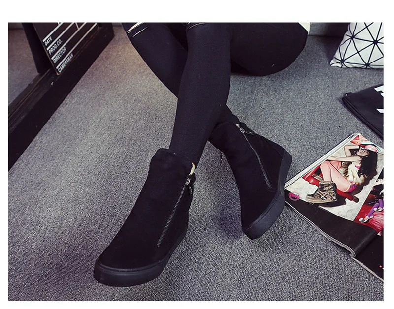 SNURULAN/женская зимняя обувь; ботинки из искусственной кожи; Брендовая женская зимняя обувь; высококачественные ботильоны на платформе; E004