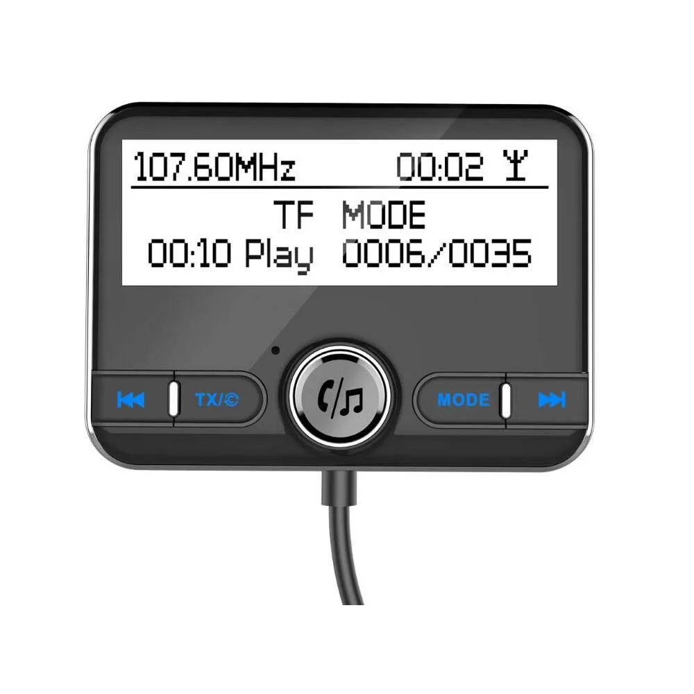 JINSERTA цифровой DAB радио вещательный приемник Bluetooth 4,2 передатчик поддержка QC3.0 быстрое зарядное устройство TF карта воспроизведения