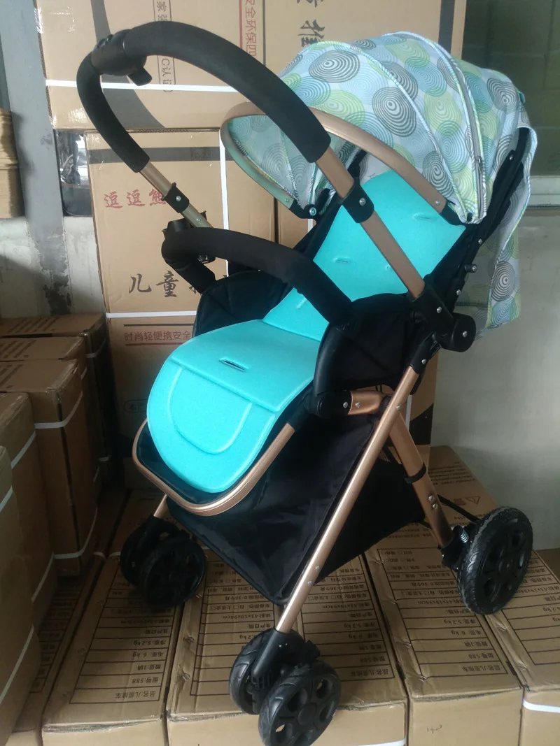 Luxury Lightweight Baby Stroller Foldable Baby Carriage Portable Baby Pram Can Bring It To Aircraft