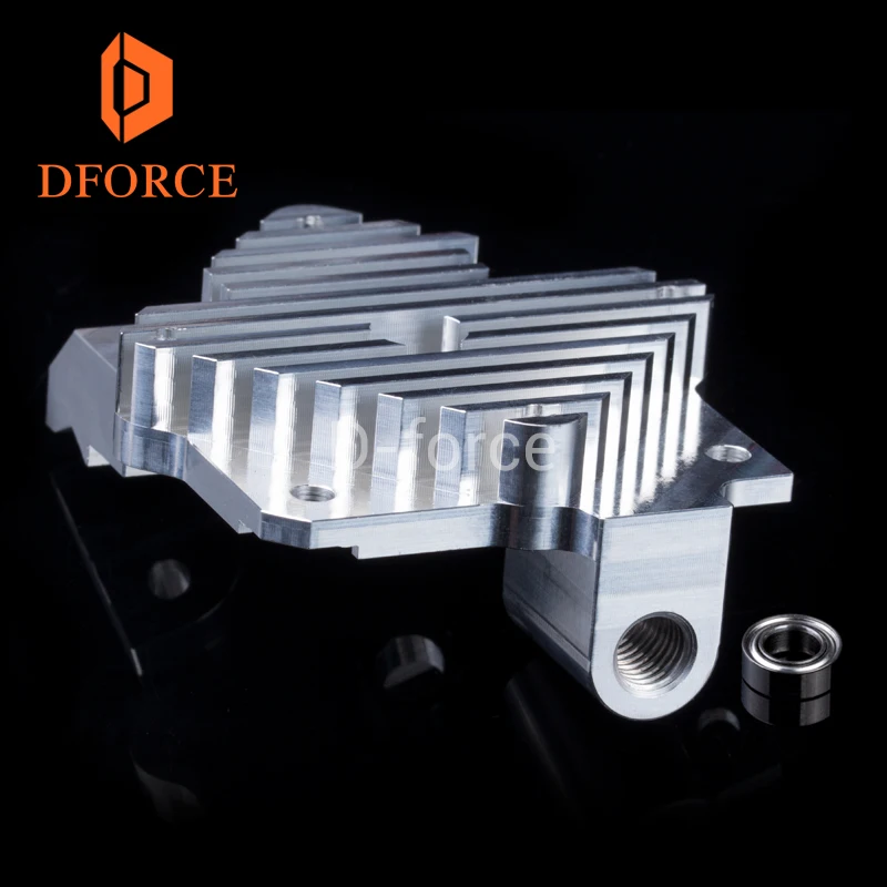 Dforce 3d принтер Titan Aero Upgrade Heatsink экструдер и V6 Hotend Reprap i3 части 3D принтера Бесплатная