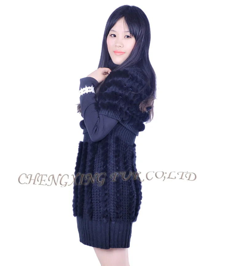 Cx b Tricoté Noir Femmes Réel Lapin Pas Chandail Sexy Gilet Livraison Gratuite De 189c kaki Cher Fourrure g tqUxgRznw5