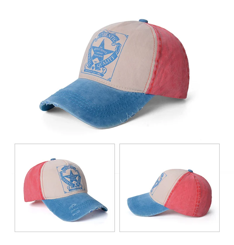 Autumn Men Baseball Cap Cotton Unisex Summer Sun Caps Hip Hop Jungle Outdoor Sports Snapback Women Washed Grinding Hat CP0135 (4)