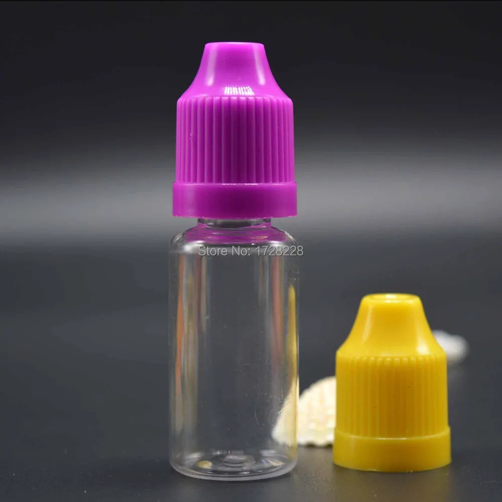 Empty Plastic Bottles and Caps 10ml Bottles Wholesale All Liquids Pack of 2500pcs in Mixed