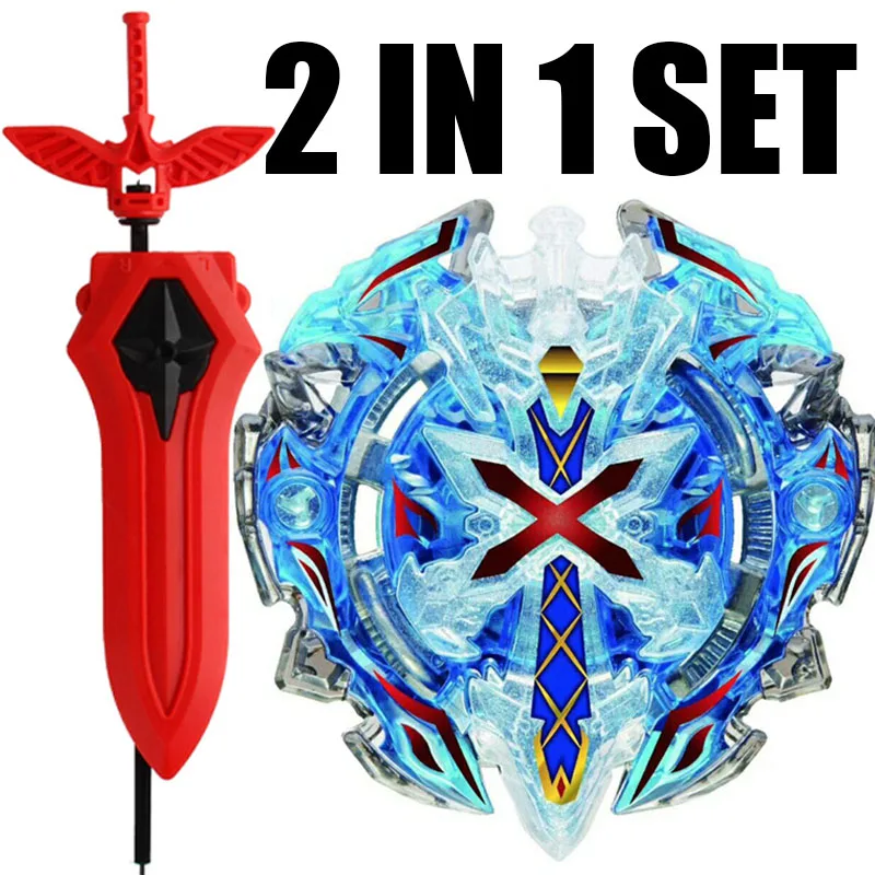 

B-X TOUPIE BURST BEYBLADE Spinning Top / Xcalius / Excalibur DOWN ORBIT BOOSTER Toy Kids With Sword Launcher