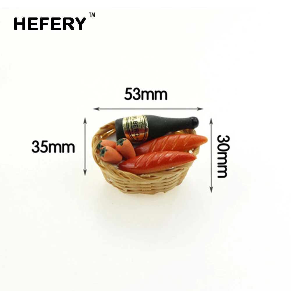 

1/12 Dollhouse Miniature Accessories Mini Vegetable Bamboo Basket Simulation Furniture Food Model Toys for Doll House Decoration