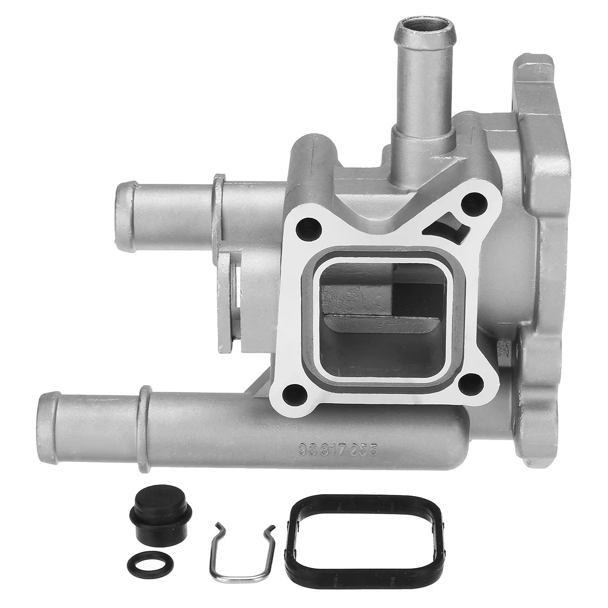 Comprar Cubierta de la carcasa del termostato de aluminio para Chevy Chevrolet Cruze Aveo albonda para Opel Astra Zafira Signum 96984103 96984104 96817255