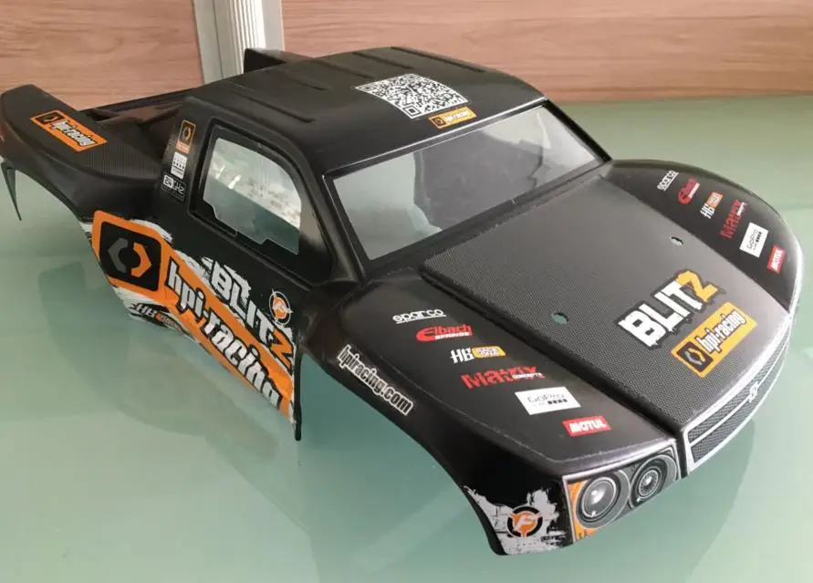 HPI 109876 Скорпион Окрашенный черный корпус: Blitz Flux|Детали и аксессуары| |