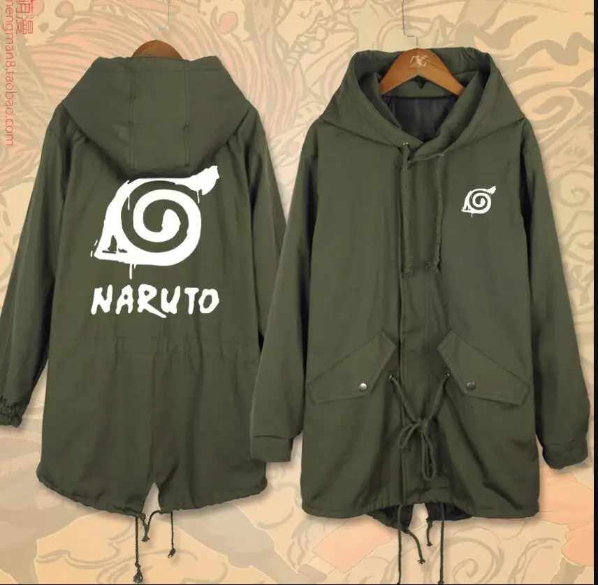 Аниме Uchiha Sasuke Косплей Мужская Длинная ветровка на молнии Strench kakashi пальто костюм