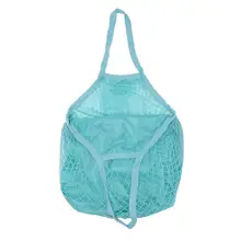 Женская сетчатая Сетчатая Сумка с двойной подкладкой многоразовая фруктовая овощная продуктовая сумка-шоппер плетеная сетка сумка через плечо