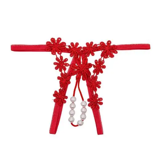 

Party Favors Transparent sexy open underwear thong ladies adult sexy pearl massage sexy underwear
