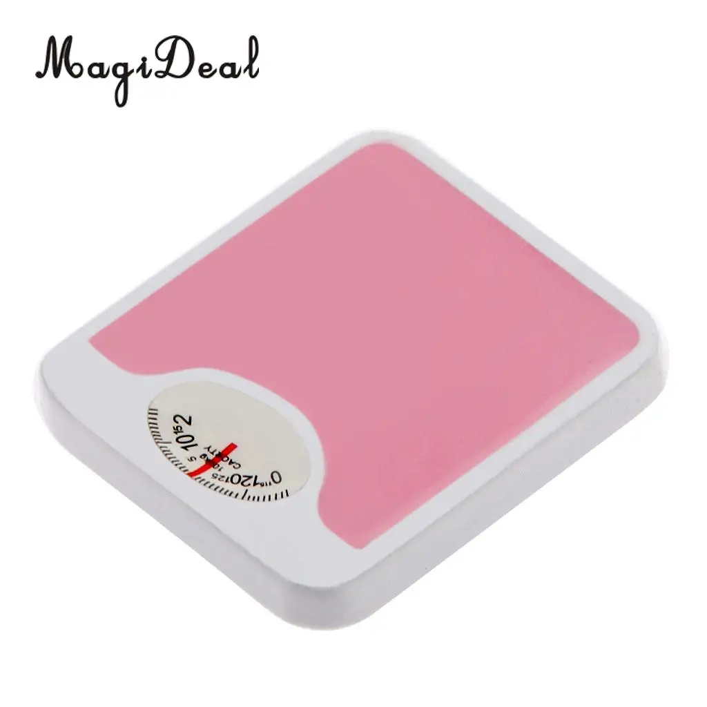 MagiDeal Top Sale 1Pc 1/12 Scale Dolls House Miniature Metal Weight Scales for Bedroom Decor Children Toy 2 Colors 230x260mm