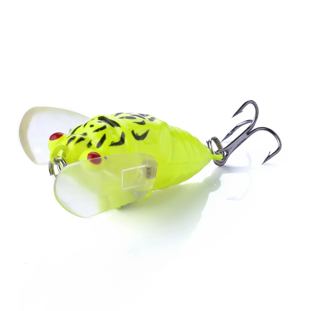 

1PCS Cicada Lure Crankbait 6G 4.5cm Floating Perch Fishing Lure Fishing Tackle Hard Wobblers Fishing Accessorie