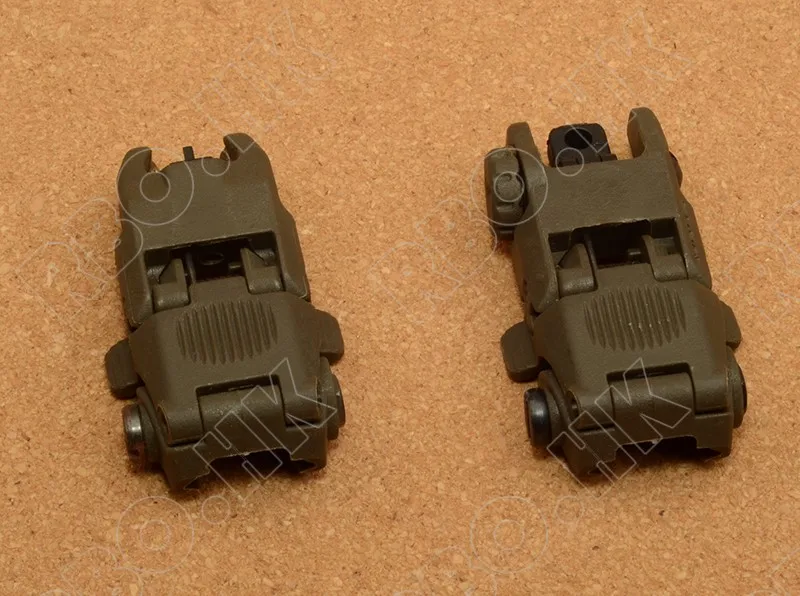 

Tactical High polymer automatically open Front Rear Sight III OD M9807