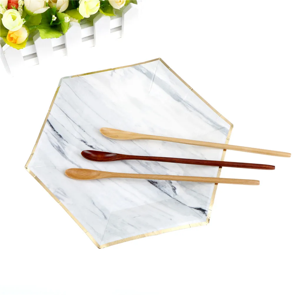 

1PCS for Friendly Wooden Spoon Chinese Natural Spoons Tableware Honey Mixing Spoon Stirrer Coffee Stirring Spoon Wood