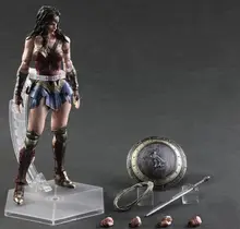 Batman V Superman Wonder Woman Play Arts Kai figure 1:6 Scale Variant Doll Anime PVC Action Figure Collectible Model Toy